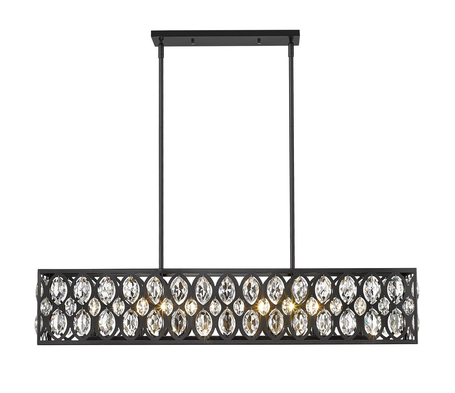Z-LITE, DEALEY LINEAR CHANDELIER, LINEAR LIGHT