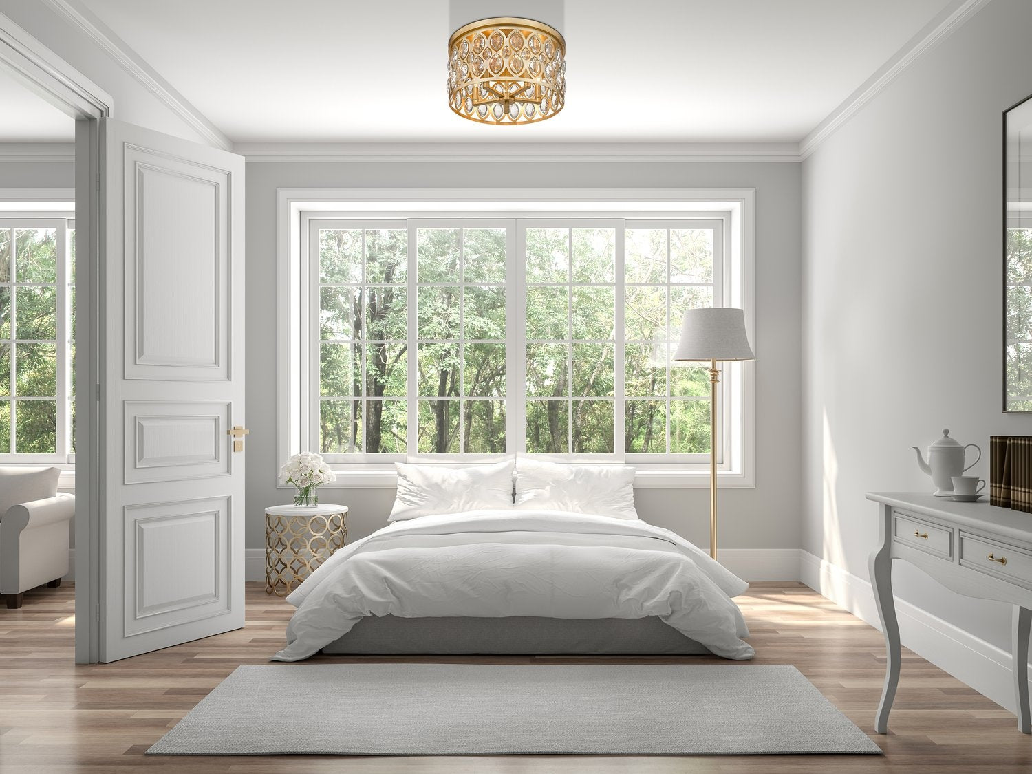 Z-LITE, DEALEY FLUSH MOUNT, FLUSH MOUNT CEILING LIGHTS