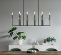 Z-LITE, GAULTIER LINEAR CHANDELIER, LINEAR LIGHT