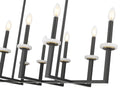 Z-LITE, GAULTIER LINEAR CHANDELIER, LINEAR LIGHT