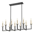 Z-LITE, GAULTIER LINEAR CHANDELIER, LINEAR LIGHT