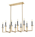 Z-LITE, GAULTIER LINEAR CHANDELIER, LINEAR LIGHT