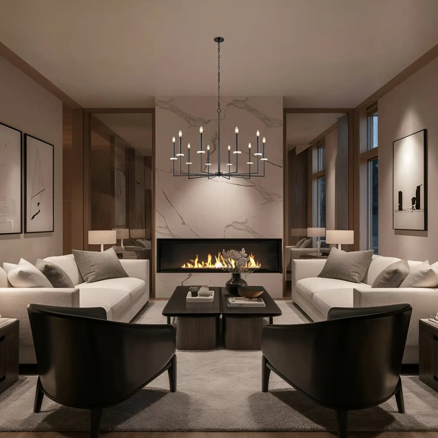 Z-LITE, GAULTIER CHANDELIER, CHANDELIER LIGHT