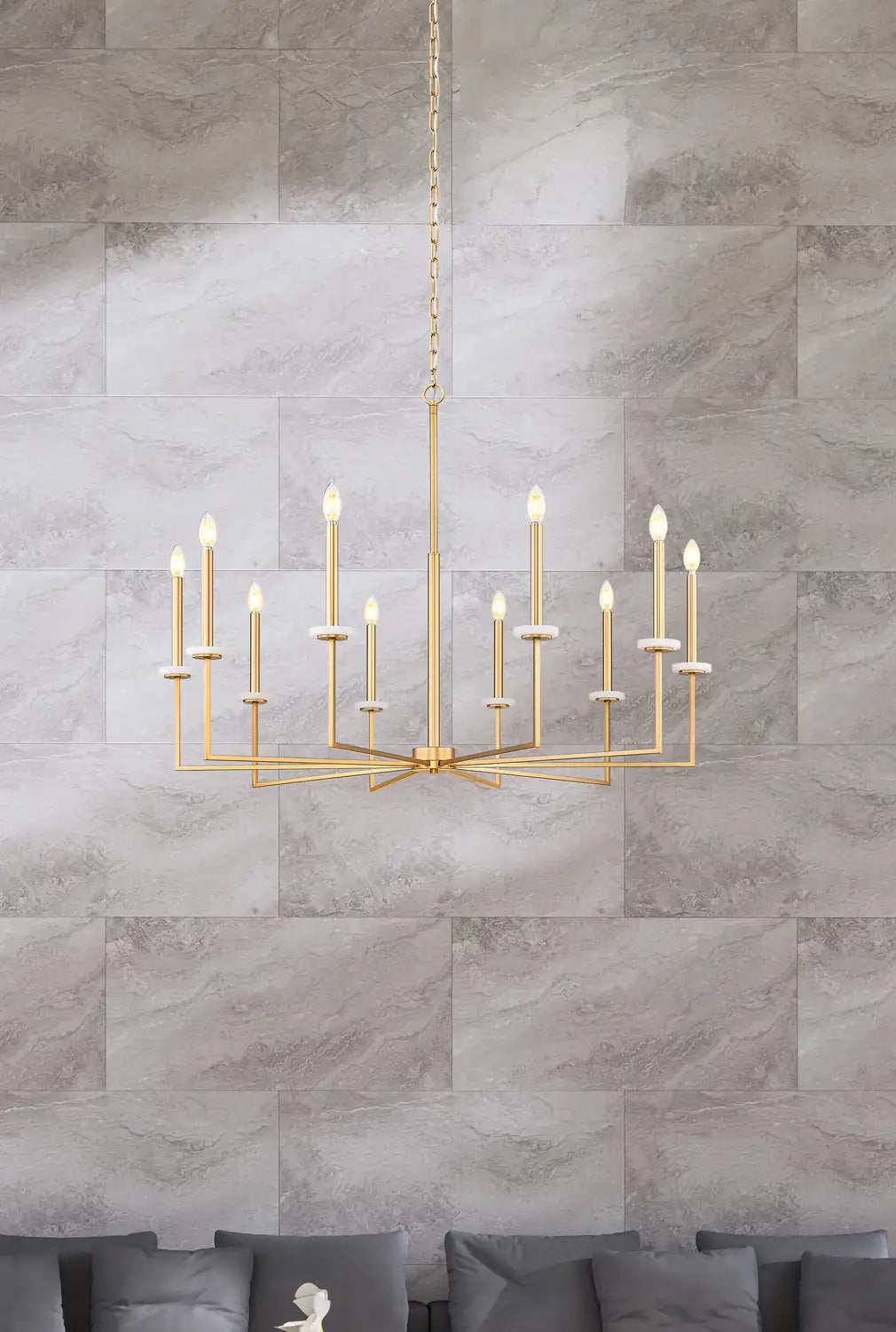 Z-LITE, GAULTIER CHANDELIER, CHANDELIER LIGHT