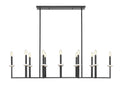 Z-LITE, GAULTIER LINEAR CHANDELIER, LINEAR LIGHT