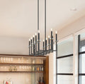 Z-LITE, GAULTIER LINEAR CHANDELIER, LINEAR LIGHT