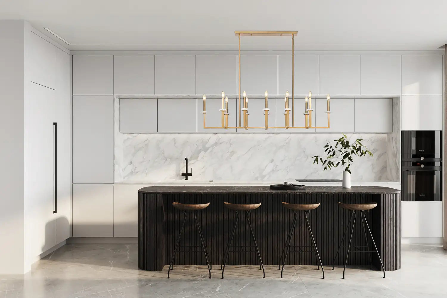 Z-LITE, GAULTIER LINEAR CHANDELIER, LINEAR LIGHT