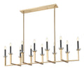 Z-LITE, GAULTIER LINEAR CHANDELIER, LINEAR LIGHT