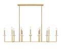 Z-LITE, GAULTIER LINEAR CHANDELIER, LINEAR LIGHT