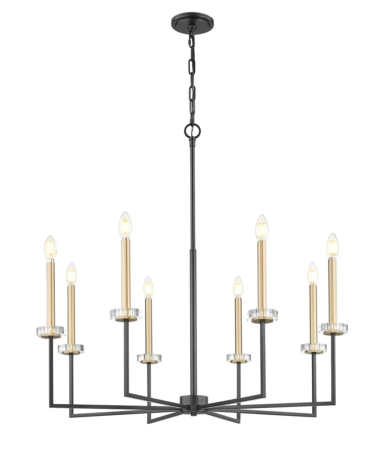 Z-LITE, GAULTIER CHANDELIER, CHANDELIER LIGHT