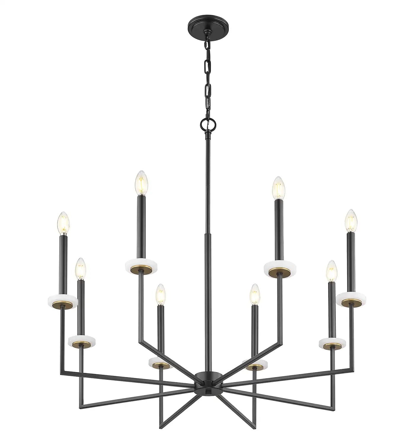 Z-LITE, GAULTIER CHANDELIER, CHANDELIER LIGHT