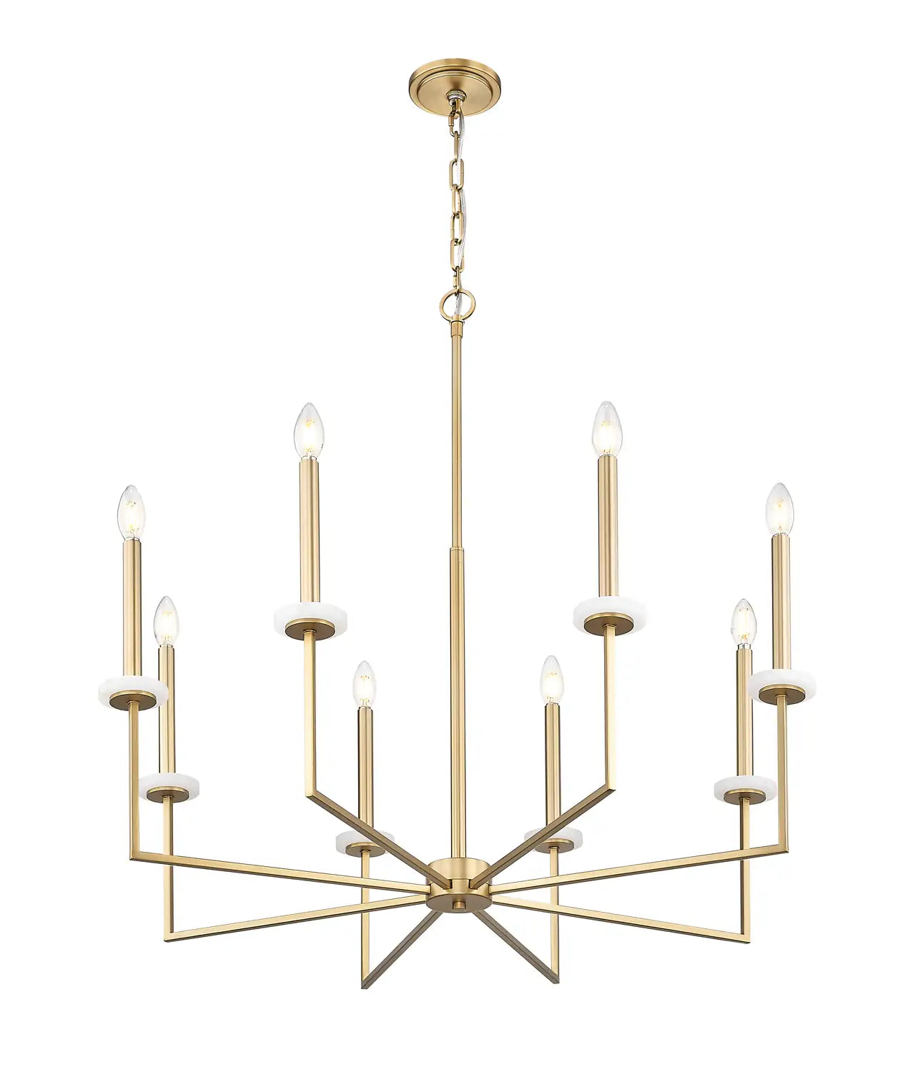 Z-LITE, GAULTIER CHANDELIER, CHANDELIER LIGHT
