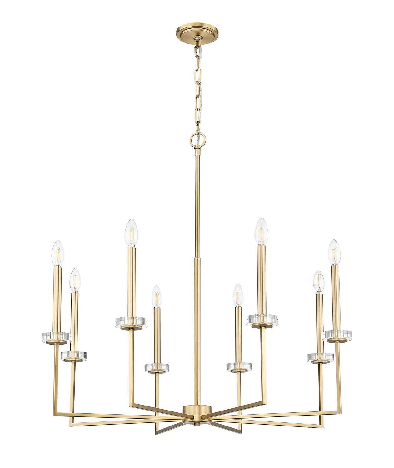 Z-LITE, GAULTIER CHANDELIER, CHANDELIER LIGHT
