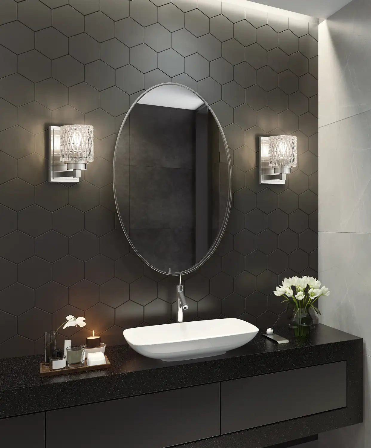 Z-LITE, JACQUELINE WALL SCONCE, WALL SCONCES