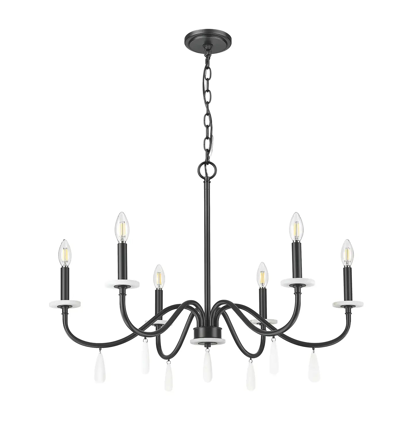 Z-LITE, TOUSSANT CHANDELIER, CHANDELIER LIGHT