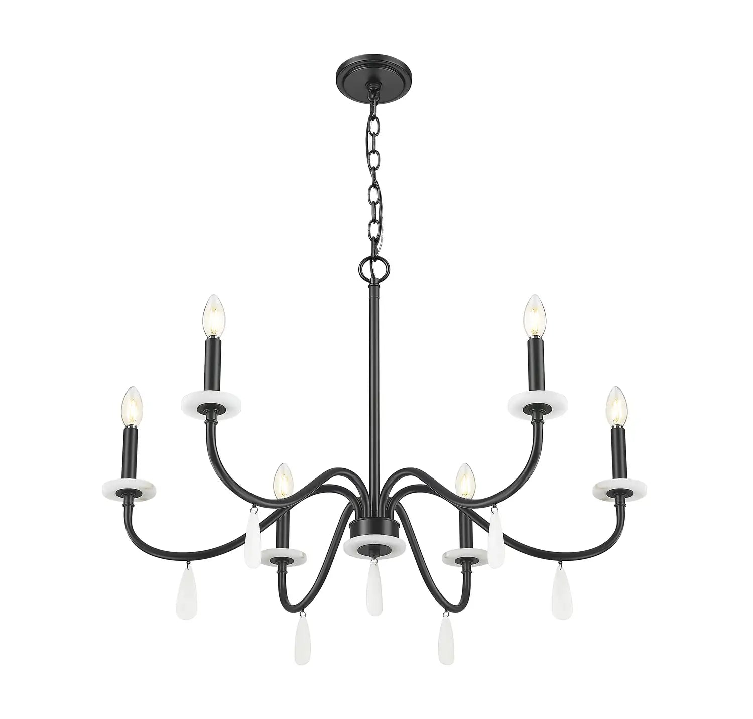 Z-LITE, TOUSSANT CHANDELIER, CHANDELIER LIGHT