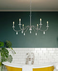 Z-LITE, TOUSSANT CHANDELIER, CHANDELIER LIGHT