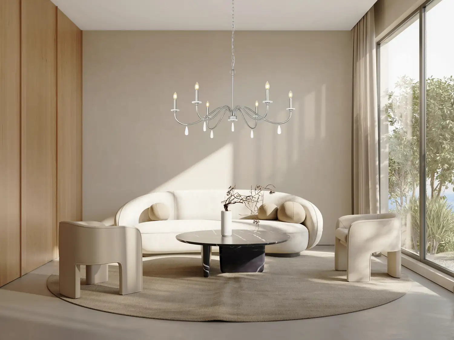 Z-LITE, TOUSSANT CHANDELIER, CHANDELIER LIGHT