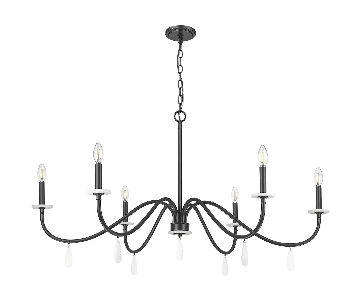 Z-LITE, TOUSSANT CHANDELIER, CHANDELIER LIGHT