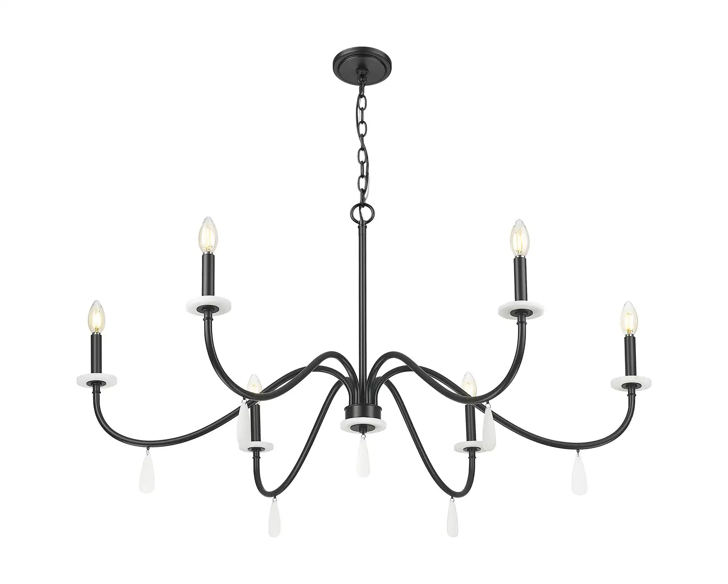 Z-LITE, TOUSSANT CHANDELIER, CHANDELIER LIGHT