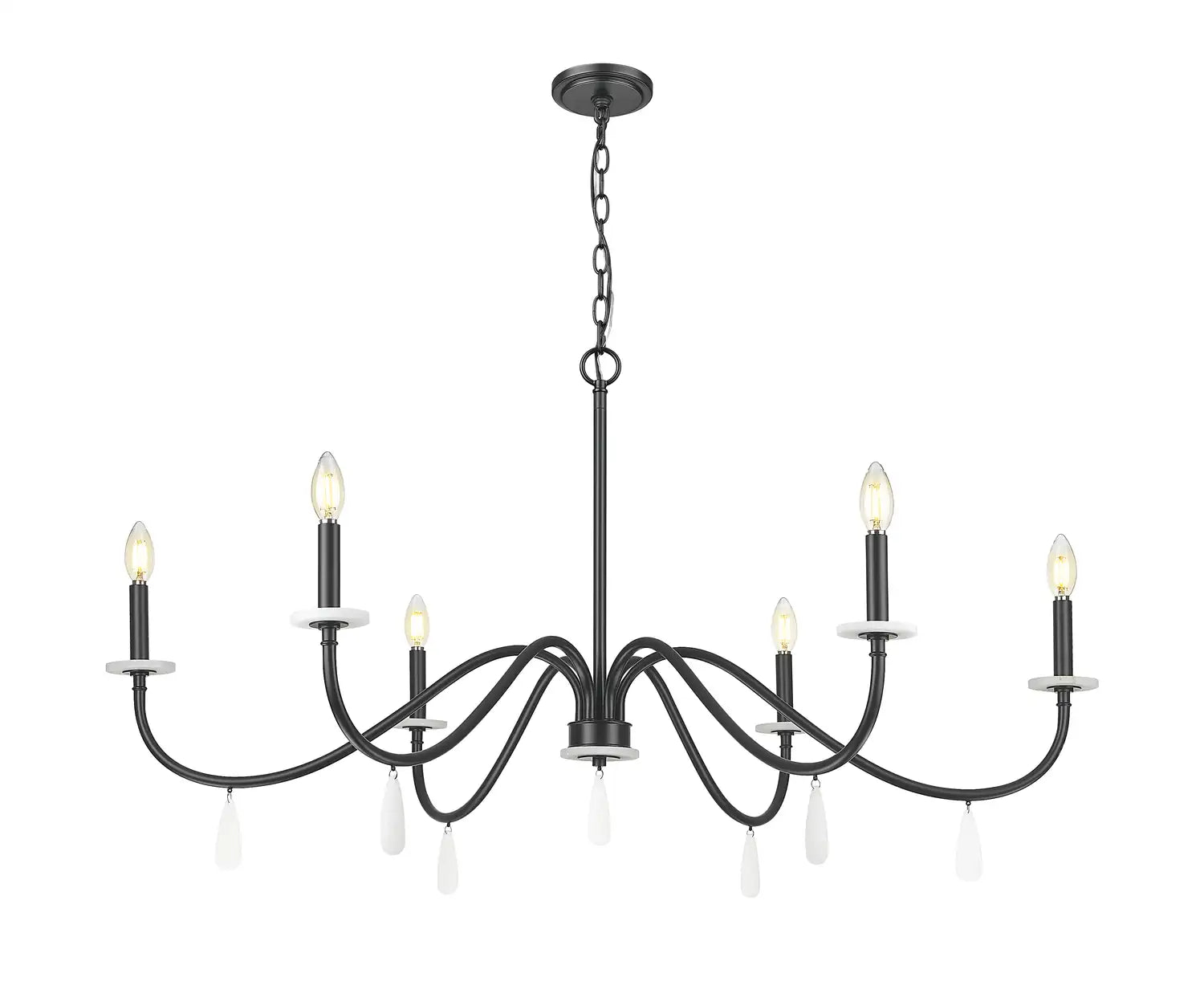 Z-LITE, TOUSSANT CHANDELIER, CHANDELIER LIGHT