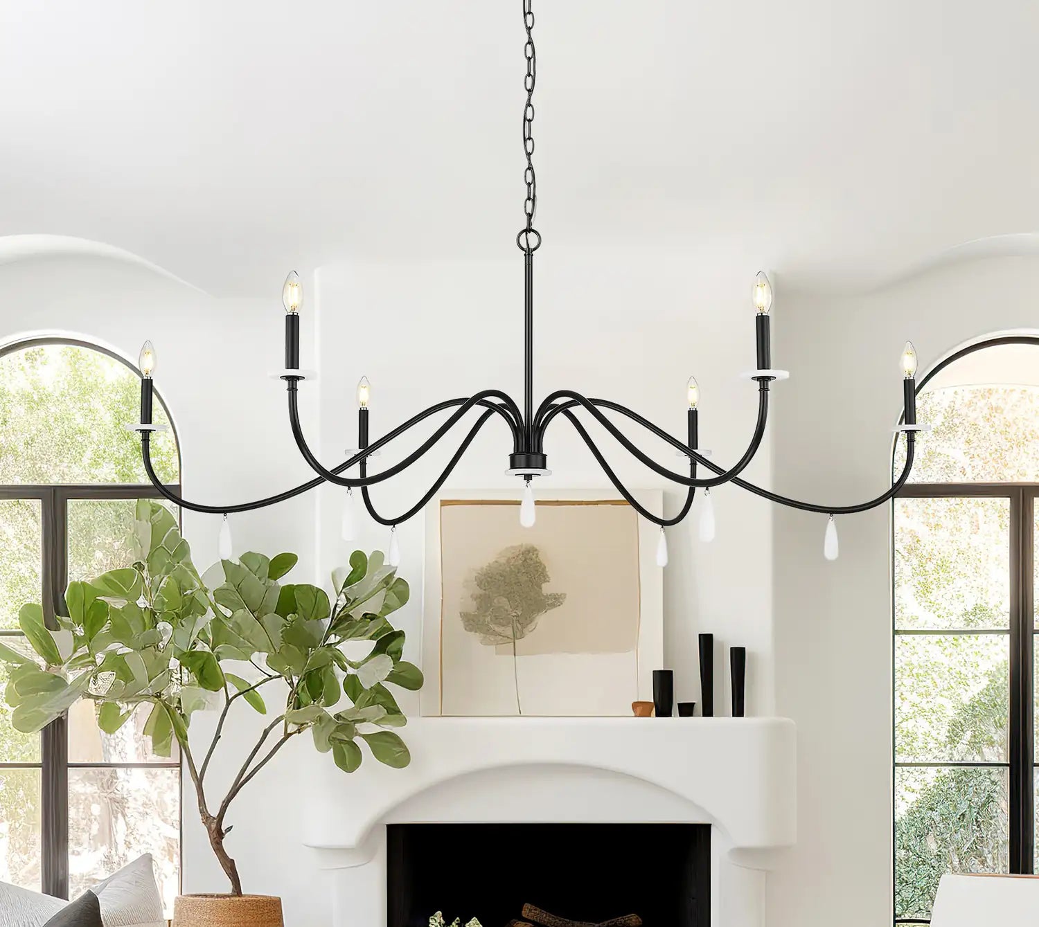 Z-LITE, TOUSSANT CHANDELIER, CHANDELIER LIGHT