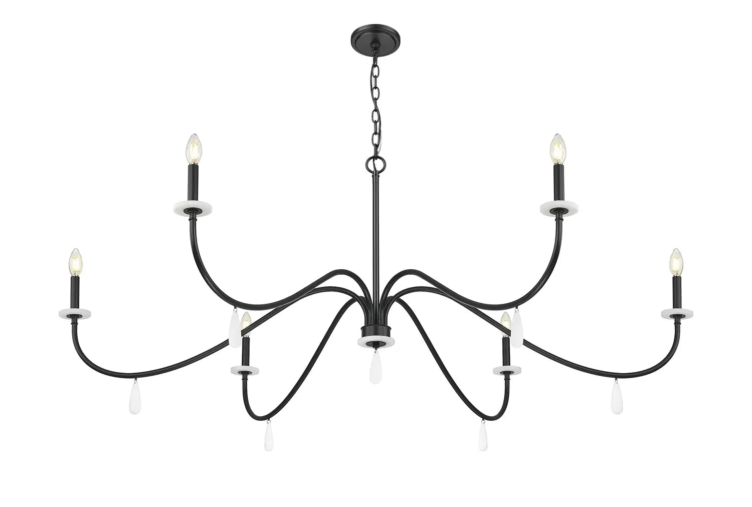 Z-LITE, TOUSSANT CHANDELIER, CHANDELIER LIGHT