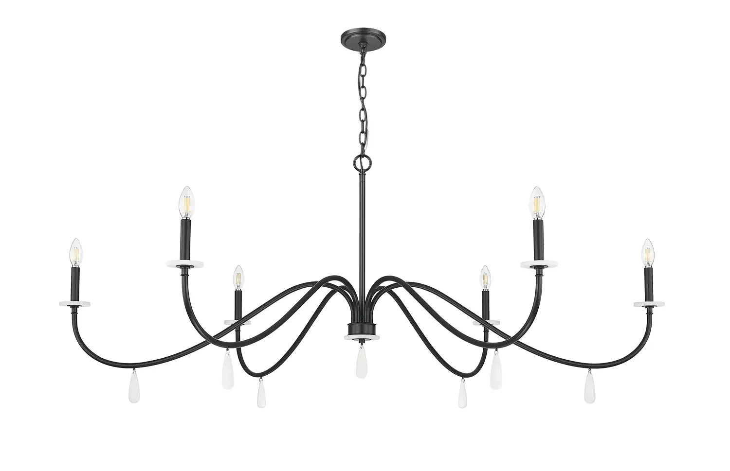 Z-LITE, TOUSSANT CHANDELIER, CHANDELIER LIGHT