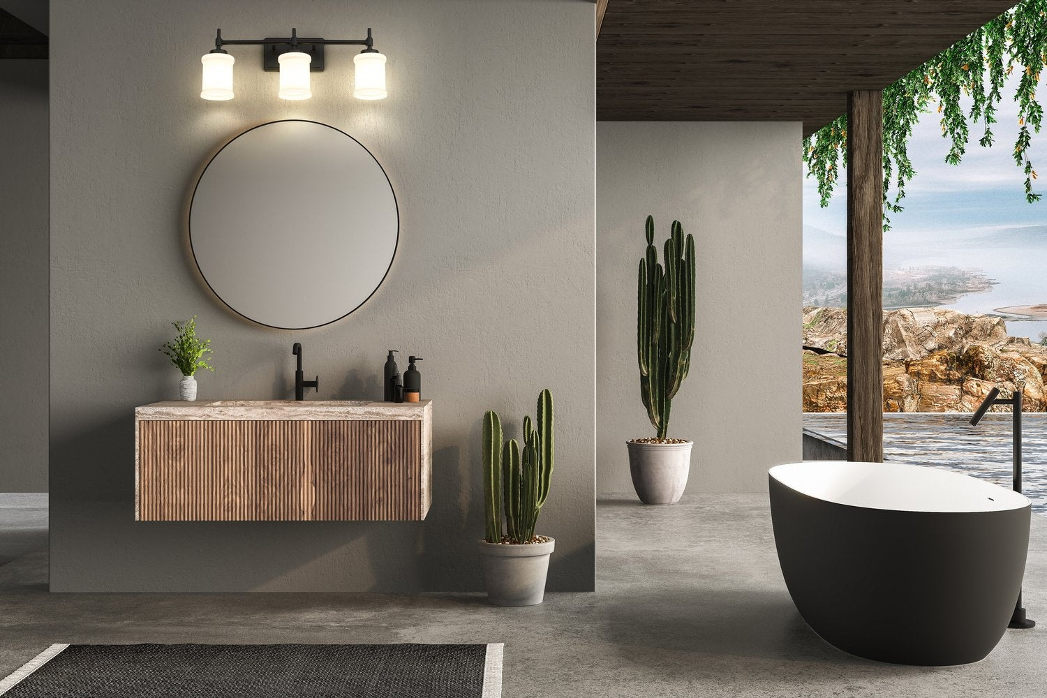 Z-LITE, CADOC VANITY, VANITY LIGHT