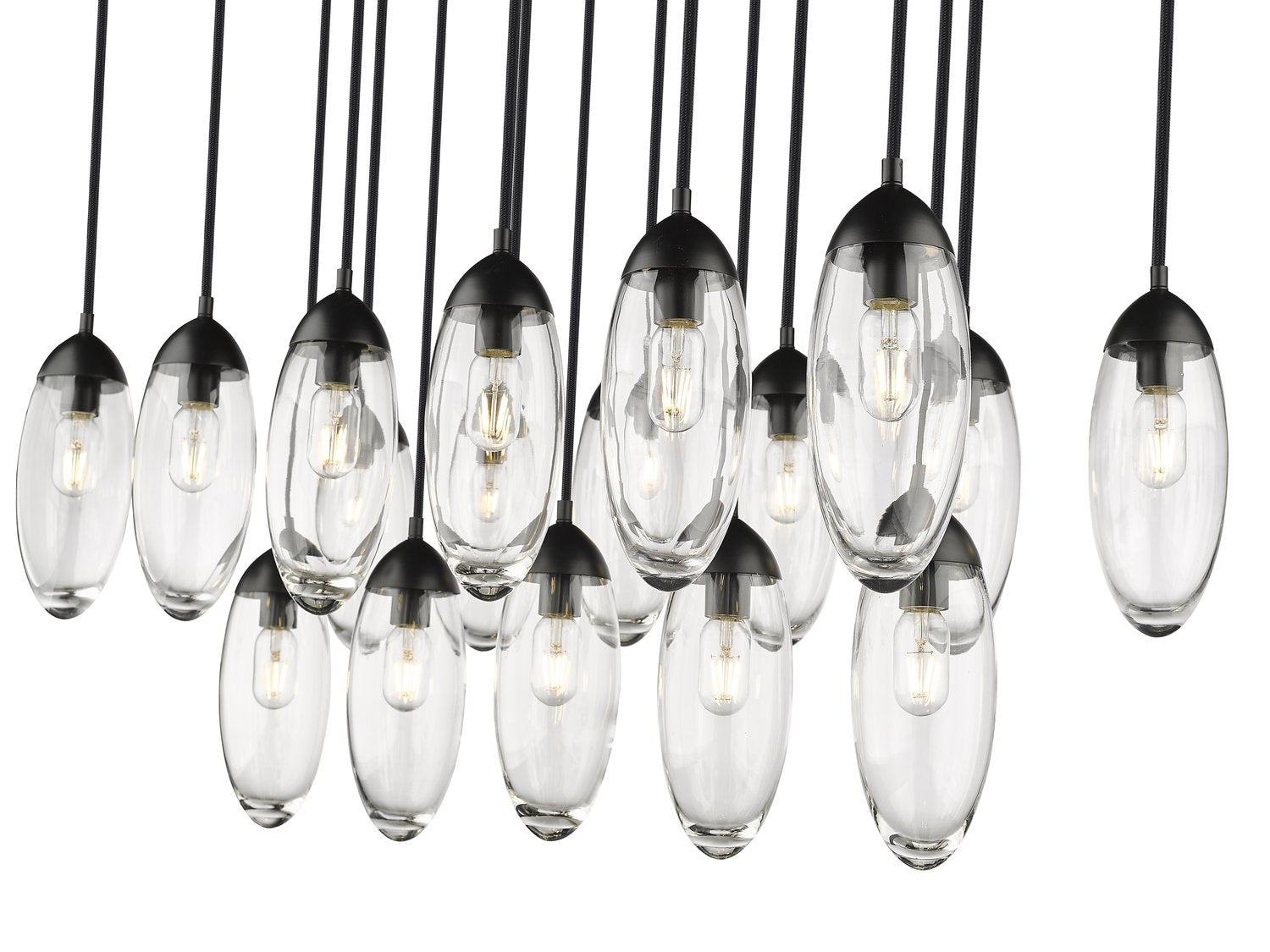 Z-LITE, ARDEN LINEAR CHANDELIER, LINEAR LIGHT