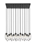 Z-LITE, ARDEN LINEAR CHANDELIER, LINEAR LIGHT