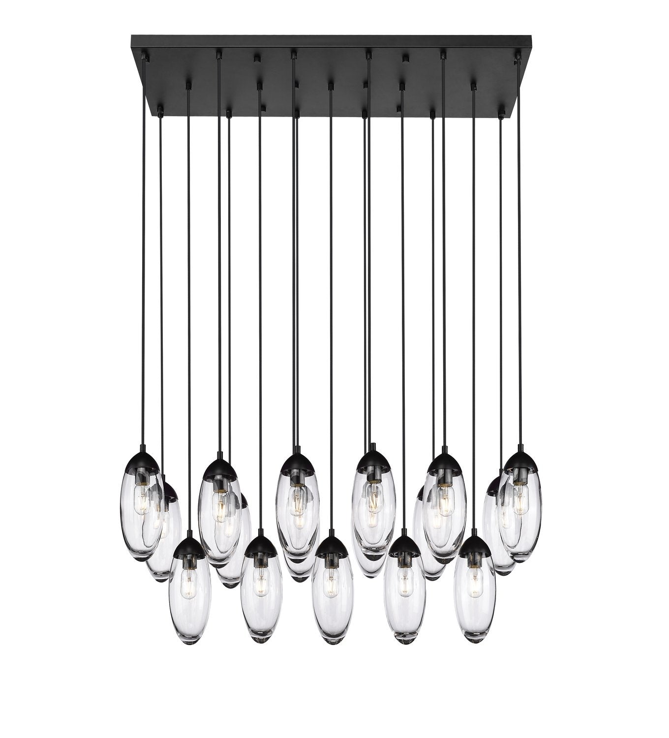 Z-LITE, ARDEN LINEAR CHANDELIER, LINEAR LIGHT