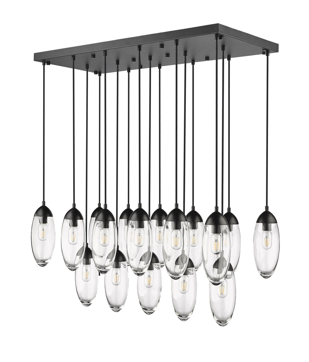 Z-LITE, ARDEN LINEAR CHANDELIER, LINEAR LIGHT
