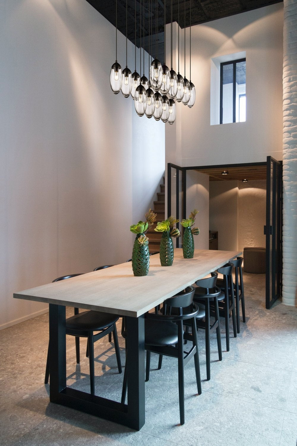 Z-LITE, ARDEN LINEAR CHANDELIER, LINEAR LIGHT