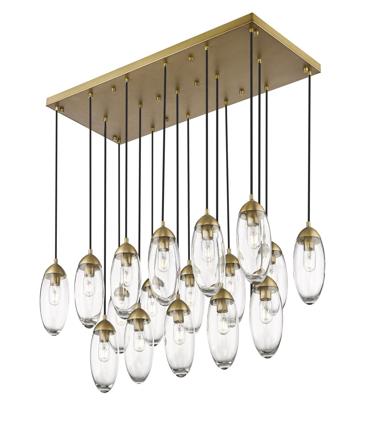 Z-LITE, ARDEN LINEAR CHANDELIER, LINEAR LIGHT