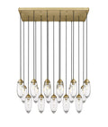 Z-LITE, ARDEN LINEAR CHANDELIER, LINEAR LIGHT