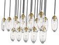 Z-LITE, ARDEN LINEAR CHANDELIER, LINEAR LIGHT