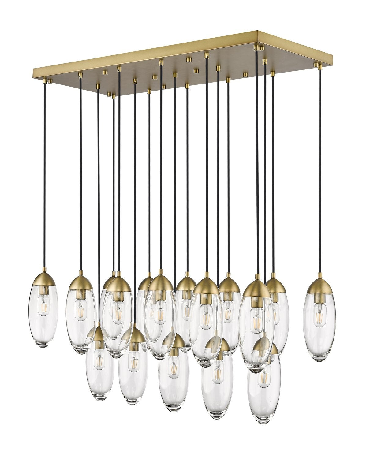 Z-LITE, ARDEN LINEAR CHANDELIER, LINEAR LIGHT