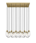 Z-LITE, ARDEN LINEAR CHANDELIER, LINEAR LIGHT