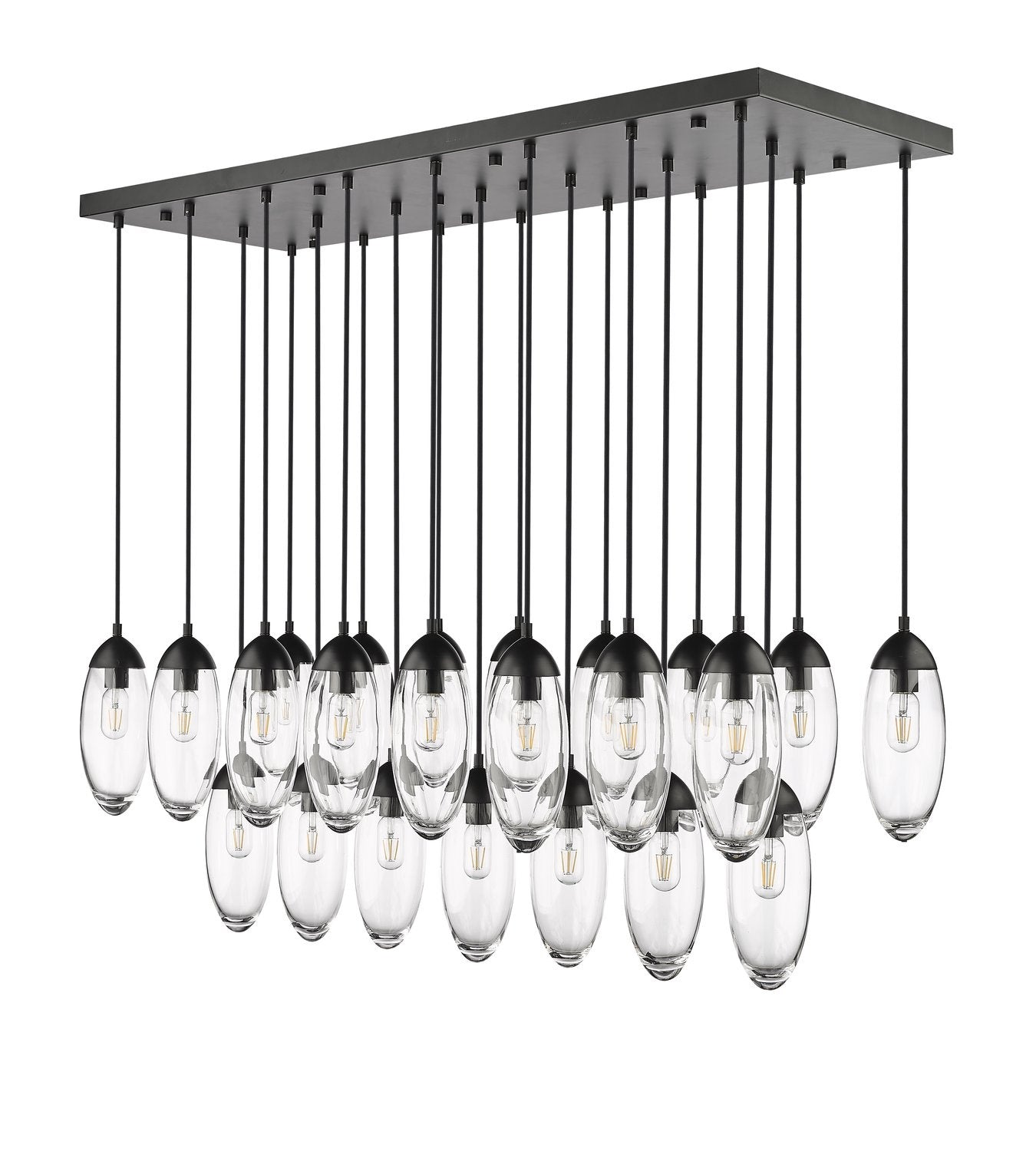 Z-LITE, ARDEN LINEAR CHANDELIER, LINEAR LIGHT