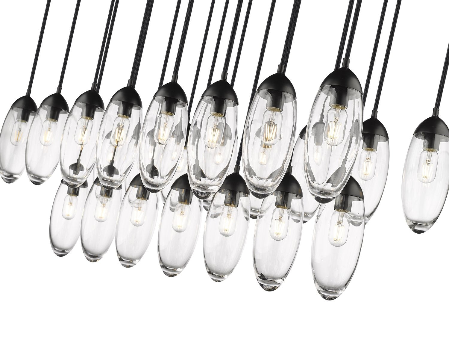 Z-LITE, ARDEN LINEAR CHANDELIER, LINEAR LIGHT