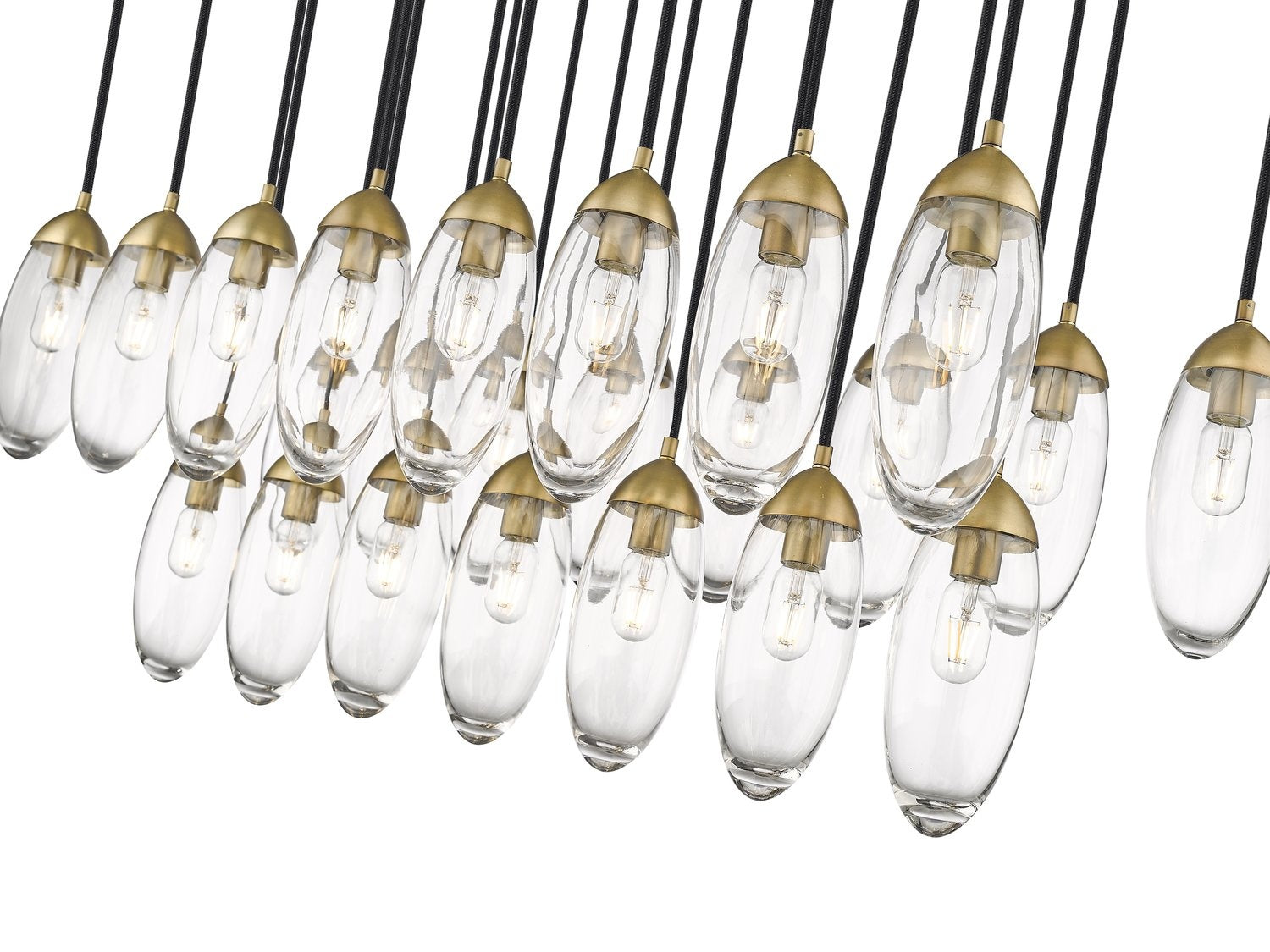 Z-LITE, ARDEN LINEAR CHANDELIER, LINEAR LIGHT
