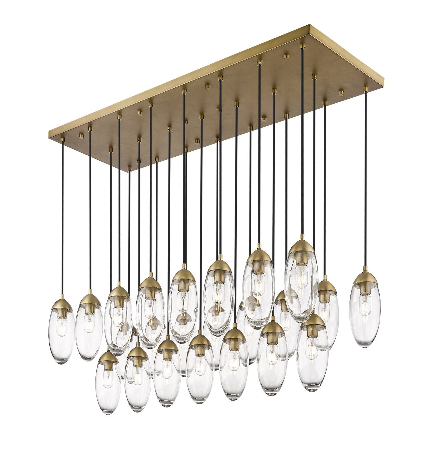 Z-LITE, ARDEN LINEAR CHANDELIER, LINEAR LIGHT