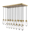 Z-LITE, ARDEN LINEAR CHANDELIER, LINEAR LIGHT