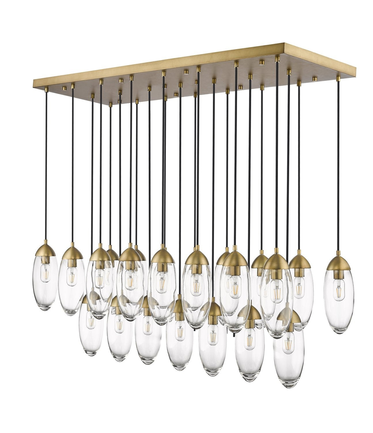 Z-LITE, ARDEN LINEAR CHANDELIER, LINEAR LIGHT