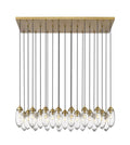 Z-LITE, ARDEN LINEAR CHANDELIER, LINEAR LIGHT