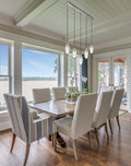 Z-LITE, ARDEN LINEAR CHANDELIER, LINEAR LIGHT