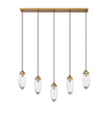 Z-LITE, ARDEN LINEAR CHANDELIER, LINEAR LIGHT