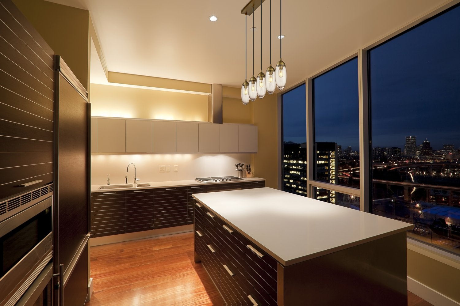 Z-LITE, ARDEN LINEAR CHANDELIER, LINEAR LIGHT