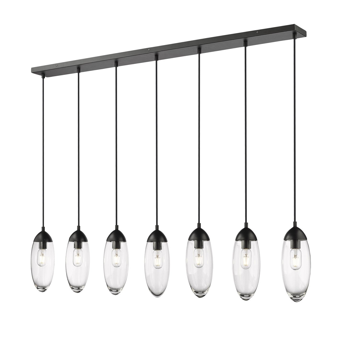 Z-LITE, ARDEN LINEAR CHANDELIER, LINEAR LIGHT